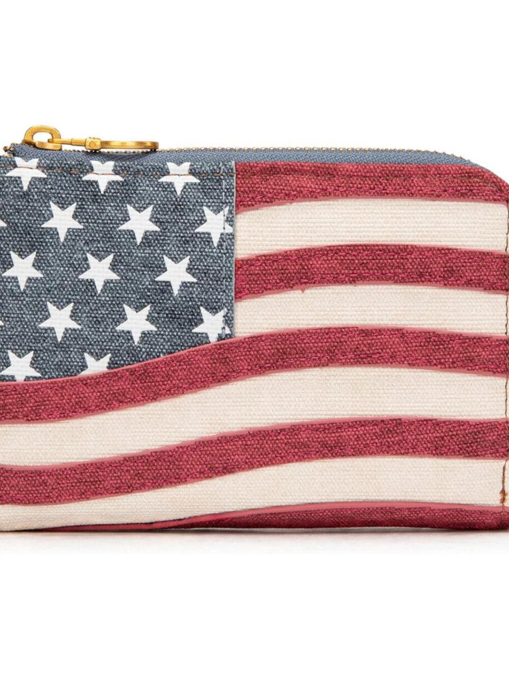 Vintage American Flag Wallet for Men&Women, American Pride Purse for Patriotic D